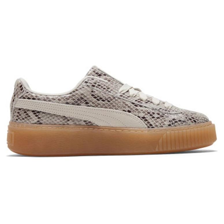 Puma Zapatillas Deportivas Casuales Bajas Retro Plataforma Serpiente Lux para Mujer Estampado de Serpiente 369904-02