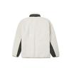 Converse Retro Contrast Color Stitching Lamb's Wool Jacket White Men's 10021937-A05