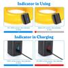 Rechargeable Battery for Exercise Float, Inflate Deflate Small Pumps for Pool Floats Air Bed Air Mattress Vacuum Bag