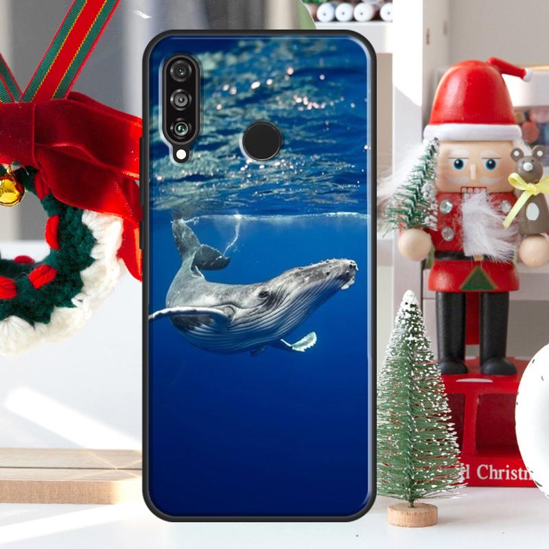 Ocean Whale Shark Waves For Huawei Nova 5T 9 10 SE 7i 8i 11i 12i Y73 Y72 Y61 Y91 Y60 Y70 Y90 P20 P40 P30 Lite Case