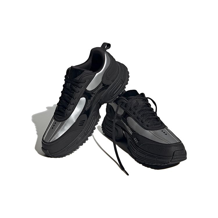 Adidas Neo Fantasy Flow Fabric Leather Comfortable Sports Fashion Slip Resistant Durable Lightweight Low Top Casual Shoes Unisex Casual Shoes HQ4599