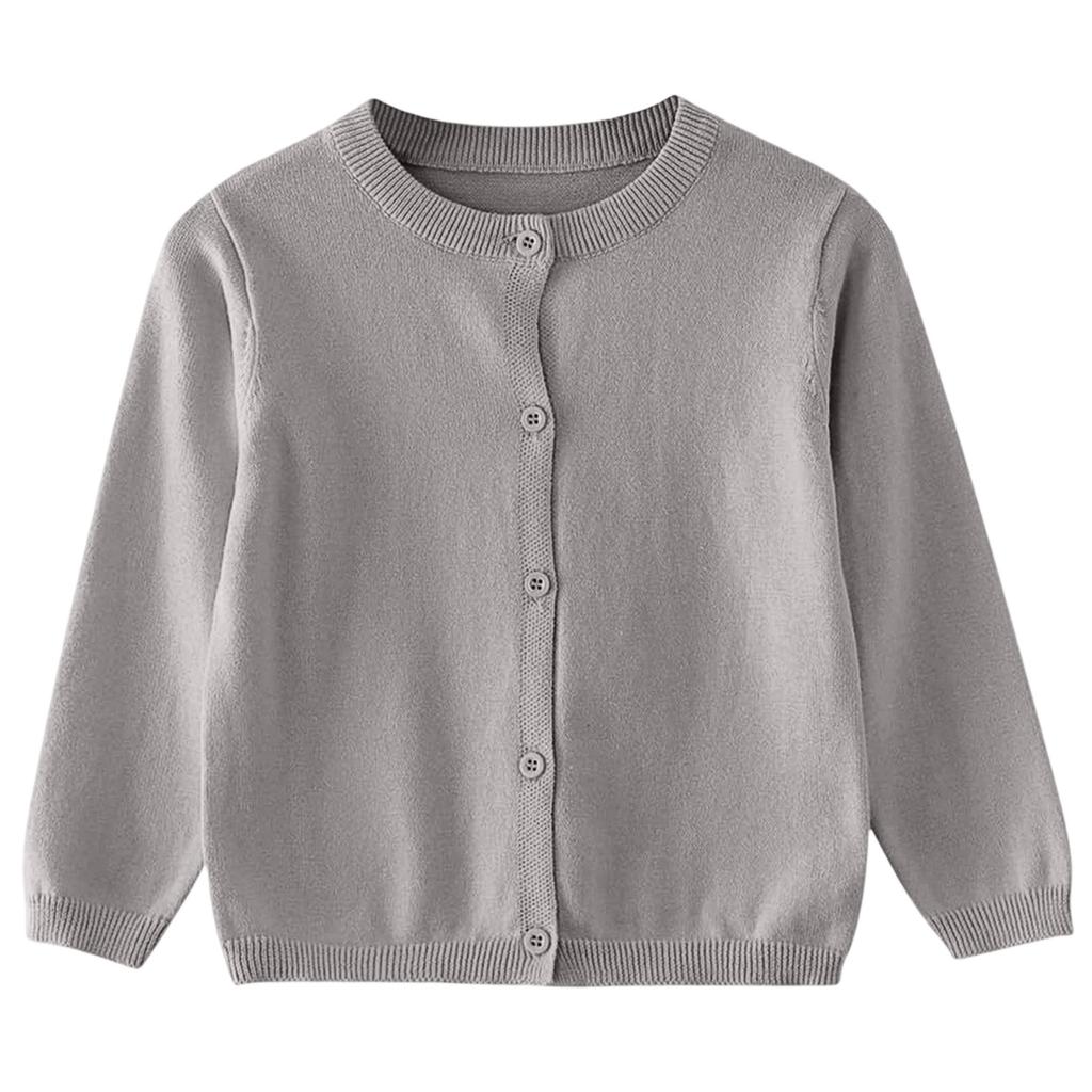 Toddler Kids Cardigan Sweater Knit Top for Boys and Girls