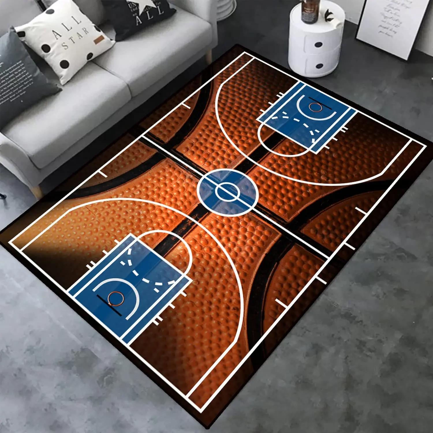 Basketbola laukuma paklājs Basketbola zonas paklājs