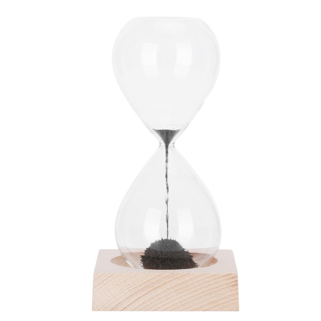 Magnetic Sand Clock Hourglass Sand Timer with Base for Home Decor Birthday Gift