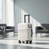 20 Inch Suitcase with Rotating Wheels Hard-Sided Front Pocket