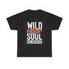 Wild Souls Will Never Die T-shirt Yeux de Tigre Coton Lourd
