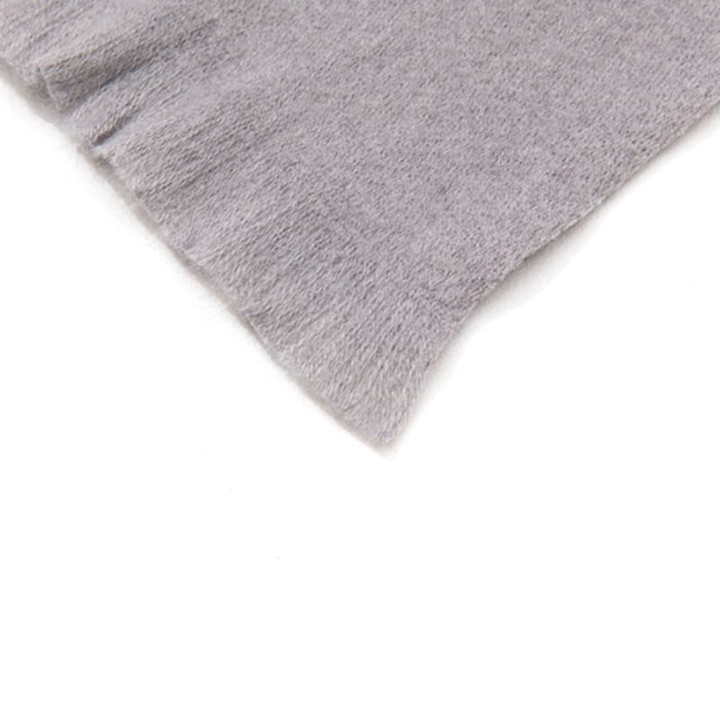 RECLOW RECLOW Soft Plain Muffler Gray