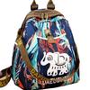 Schoolbag fashionable high-value printed backpack new large-capacity student travel backpack light leisure travel bag