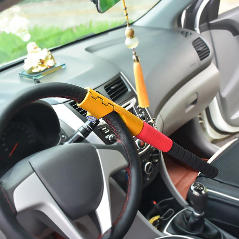 Car Anti Theft Steering Wheel Lock Heavy Car Baseball Safety Lock Clamp Device