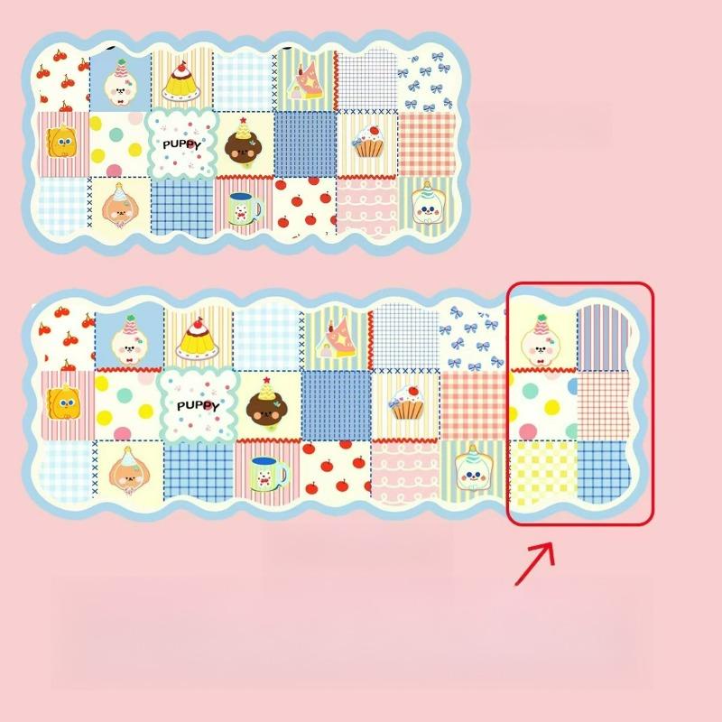 Cartoon Office Mouse Pad Table Mat Long Station Computer Keyboard Household Table Mat