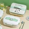 304 Edelstahl Tragbare Isolierte Lunchbox, Auslaufsicher & Mikrowellengeeignet für Schüler und Berufstätige