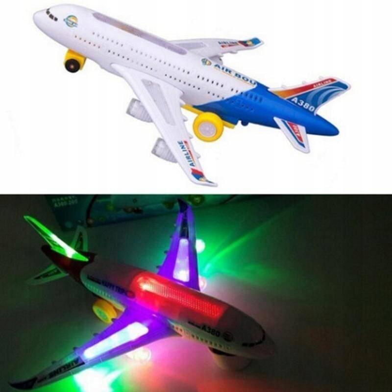 Large Passenger Airplane A380 Drives Sound 22Cm