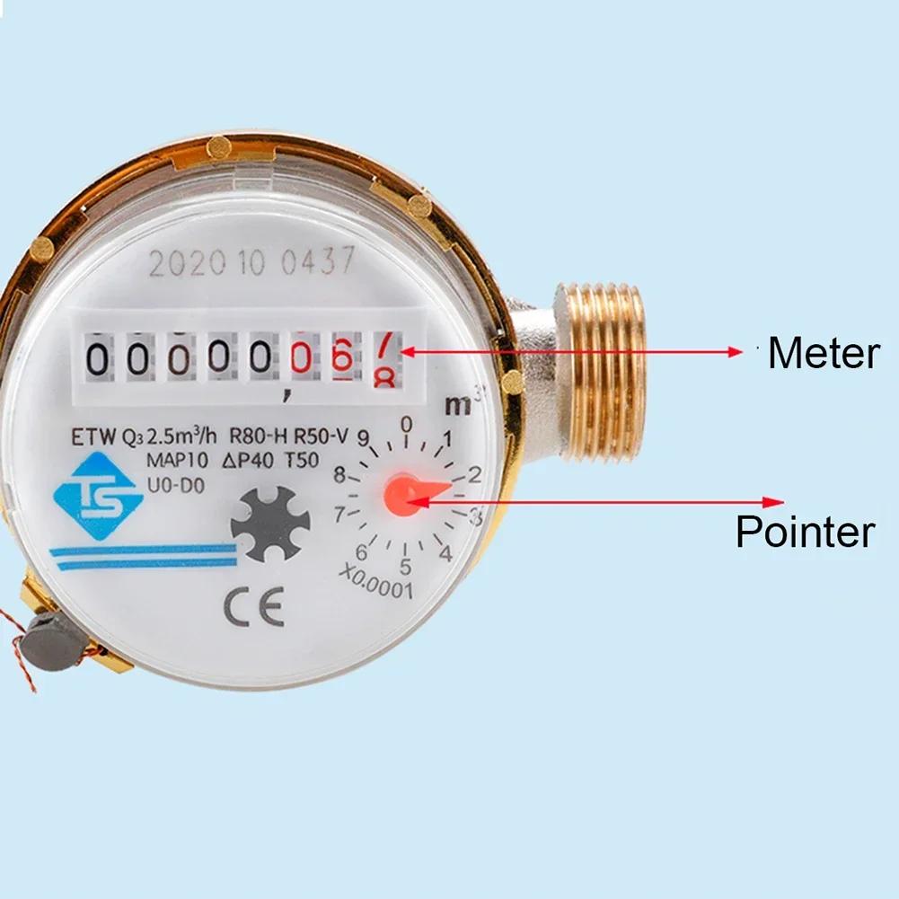 High Precision Measurement Mechanical Cold Water Meter Smart Water Meter Digital Display Mechanical Design Rotary Wing