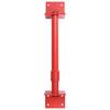 Support mural - VIDAXL - 78 cm - Acier - Rouge - Charge max 1000 kg