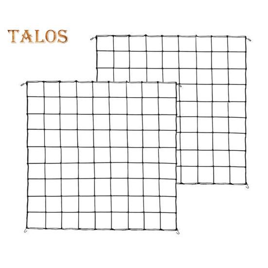 Решетчатая сетка Scrog Net с 4 крючками Простая установка Огуречная садоводство — фото 7