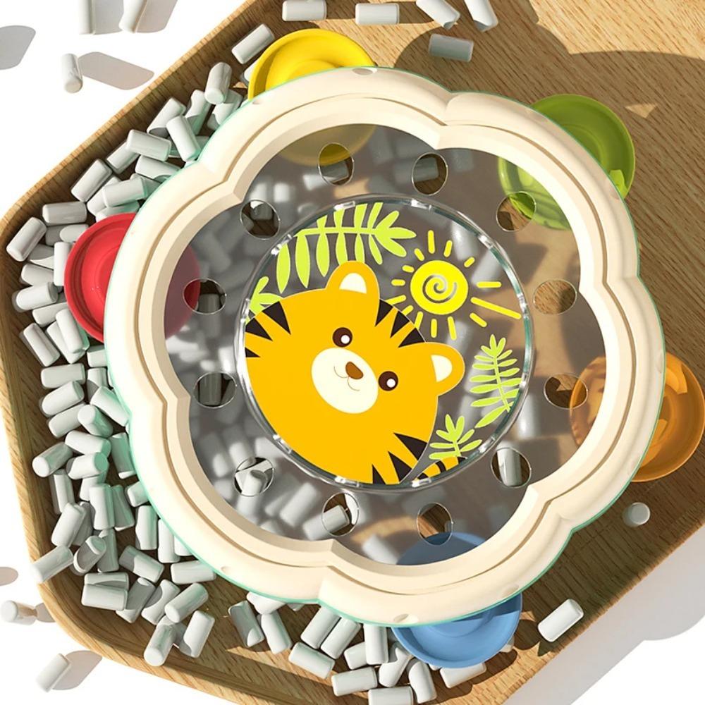 High Quality ABS Baby Musical Instruments Multifunctional Portable Montessori Learning Toys Durable Baby Drum Toys