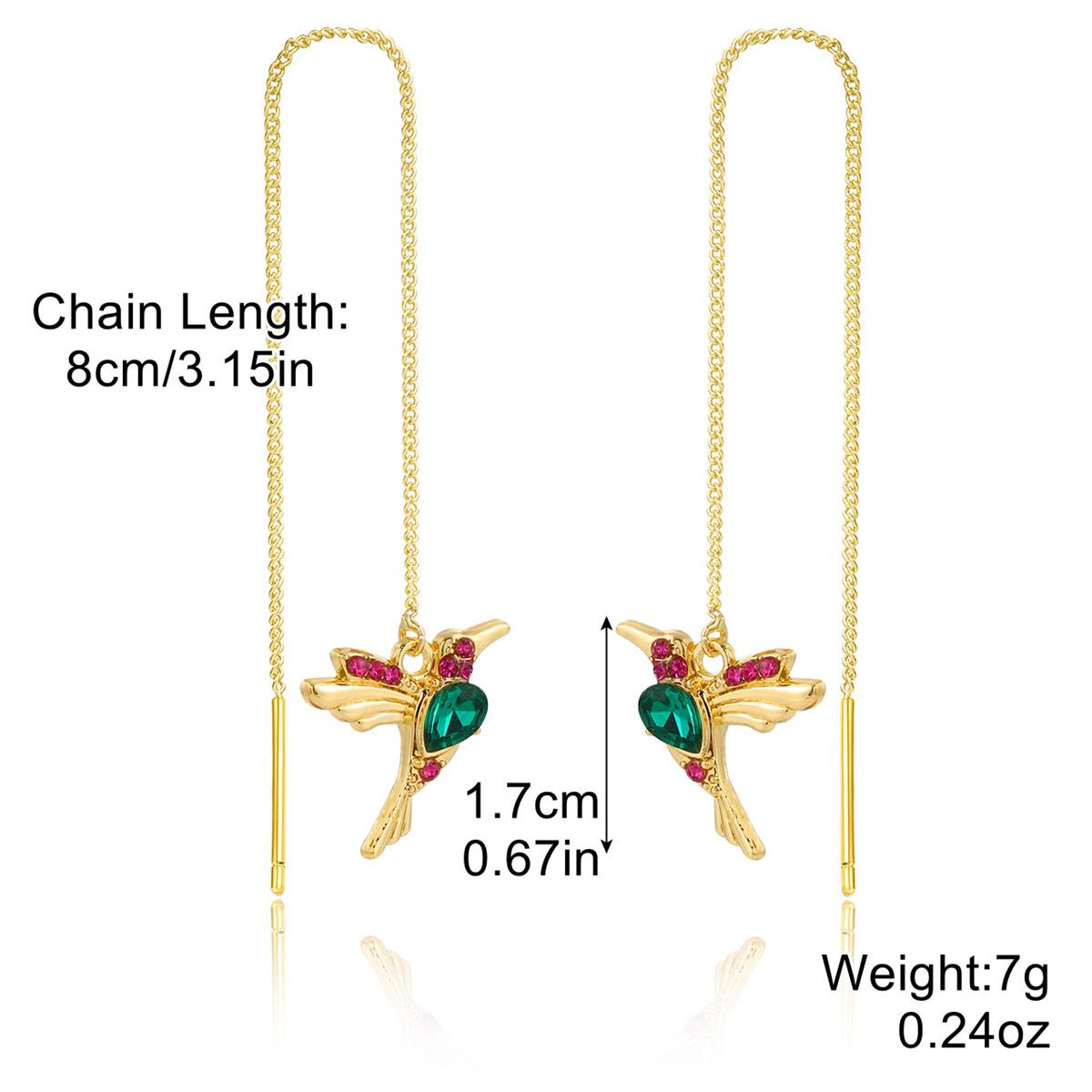 

Премиальное ощущение серег Нишевые Длинные серьги-кисточки Швензы-крючки Бабочка Любовная птичка Модели серег Модные серьги 2025 Повседневные украшения