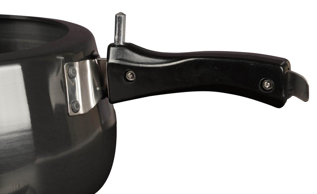 Trifri 5 liter Pressure Cooker Black Color Aluminum Cookware Lightweight Non,stick Indian Cooker cooking