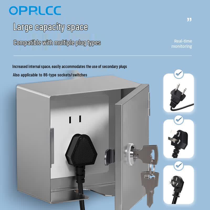 OPRLCC Stainless Steel Waterproof Outdoor Protection Box