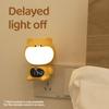 BMW Cute Pet Wall Lamp Animal Night Light Plug-In Induction Night Light With Remote Control Wall Lamp Bedroom Corridor Lighting