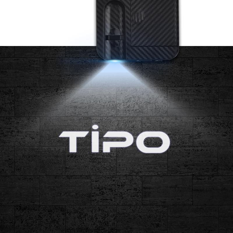 AAVY1 1/2PCS Compatible Compatible for Fiat Abarth Panda Punto Bravo Tipo Stilo Logo LED Courtesy Lamp Car Door Welcome Light Ghost Shadow Light