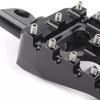 Harley 883 Modified Motorcycle CNC Anti-slip Rotating Foot Pegs with Enlarged Foot Support