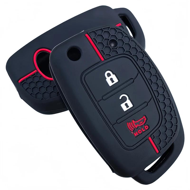 Silicone Car Key Case Cover For Hyundai Solaris Creta Ix25 Kona Tucson Santa Fe Sonata Elantra Ix35 I20 Hb20 Ix45