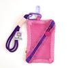 Small Capacity Square Mesh Storage Pouch Portable Clear Mesh Bag Creative Change Storage Bag  Men