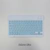 Ultra-Slim Bluetooth Keyboard Portable Mini Wireless Rechargeable for iPad Korean Japanese English Spanish Russian