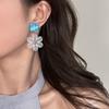 Bohemian Colorful Flower Earrings For Women Fashion Petal Pendant Earrings Party Drop Earrrings Jewelry Y2k Accessories Bijoux Gift
