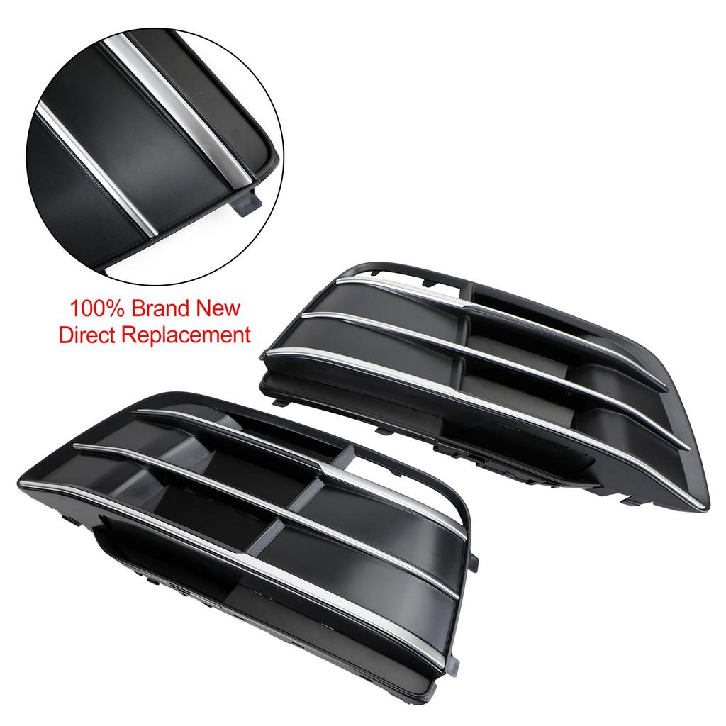 Front Bumper Grille Grill 80A807679MRU6 Fit Q5 SQ5 2018-2022 Pre-Facelift