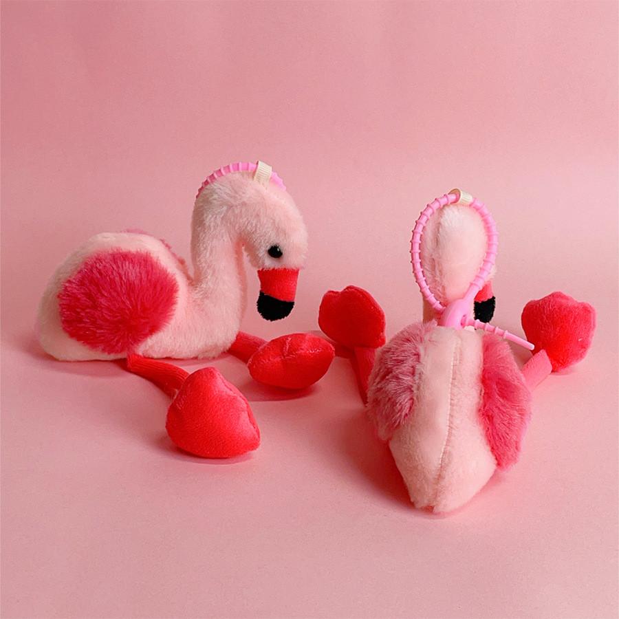 Flamingo Kuscheltier Geschenk für Mädchen und Jungen Mit PP-Baumwollfüllung Für Kinderzimmer Dekoration