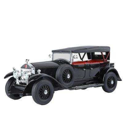 1/24 Rolls-Royce Phantom I Legierung Klassisches Luxusauto Modell Diecast Metall Spielzeug Retro Alte Fahrzeuge Automodell Ton und Licht Kindergeschenk