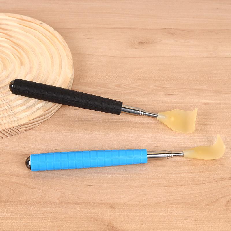 Tragbarer Ausziehbarer Ochsenhorn-Rückenkratzer für Haushalt und Reise