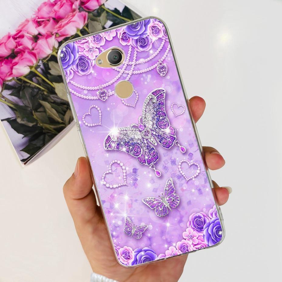 Schöne Hülle mit Aufdruck für Sony Xperia XA2 Ultra / Xperia XA2 Weiche Silikon-TPU-Rückabdeckung für Sony XA 2 2Ultra Handyhüllen