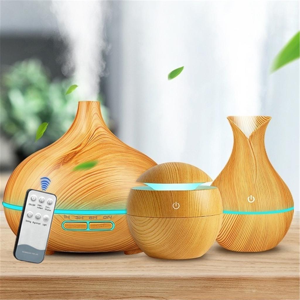 Buy 3PCS Colorful LED Light RC Aromatherapy Essential Oil Diffuser ...