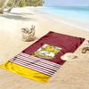 Brisbane Broncos Print Beach Towel, Large Soft Quick Dry Towel for Beach Camping Swimming
