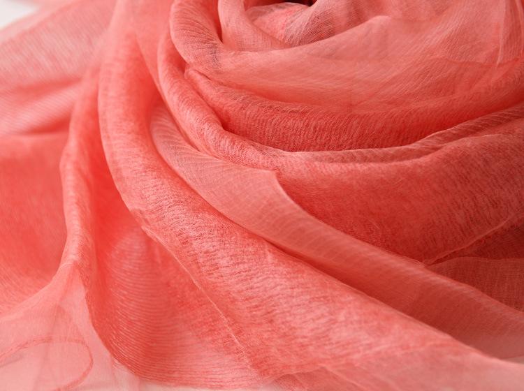 Mulberry Silk Scarf High-Quality Double-Layer Mohair Wool With Cheongsam Shawl Popular In Japan And Korea And Summer