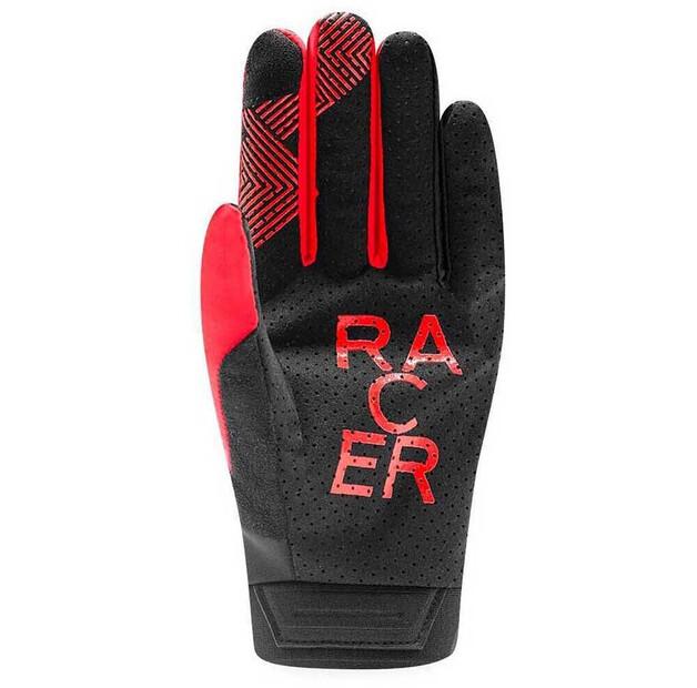 Велоперчатки Racer Light Speed 4 (красный/черный)