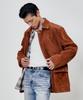 Andros Field Goat Suede Jakcet (Leather Brown)