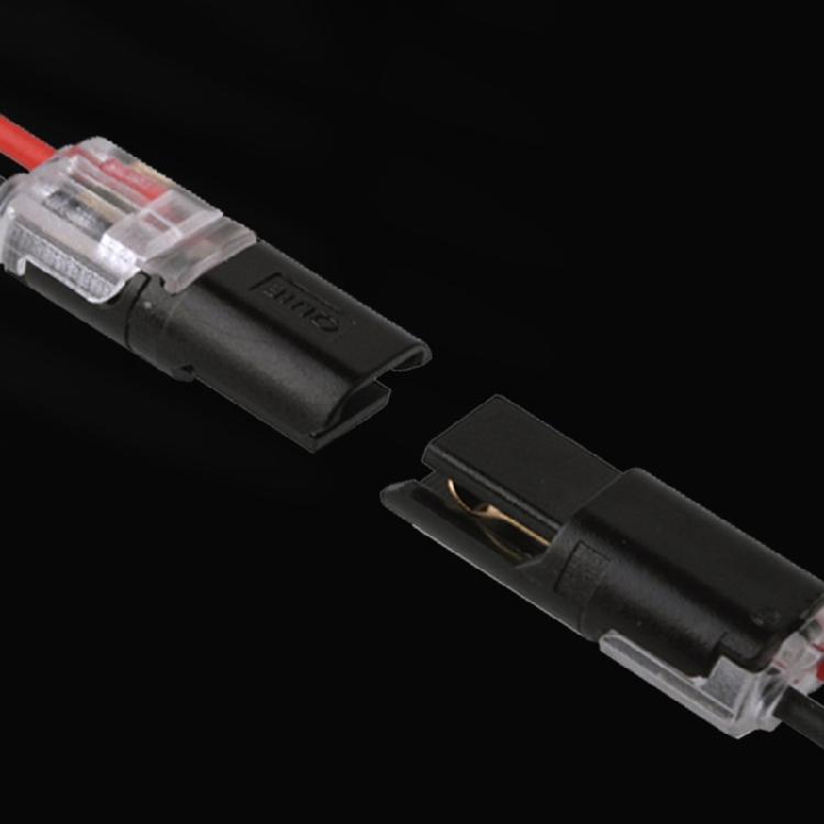 10Pcs 2 Pin 2 Way Universal Compact Wire Terminals No Wire-Stripping Required Led Light Strips Connectors Easy to Use