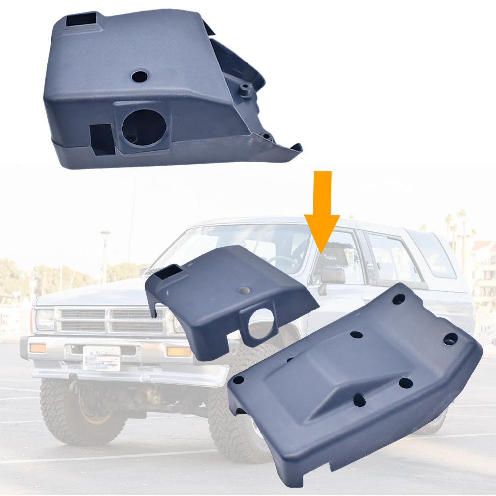 Car Steering Column Cover Shroud For Toyota 4Runner 1986-1989 Toyota Pickup 1984-1988 Toyota Hilux 86-1988 No Tilt Accessories