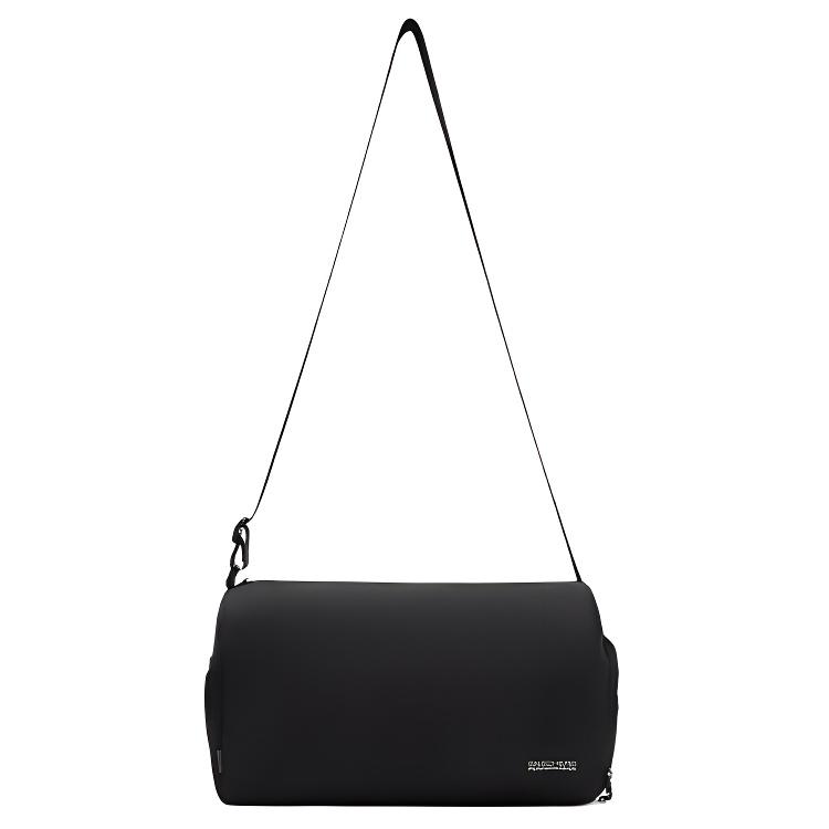 Skechers 20L Sports Trend Fabric Shoulder Crossbody Bag Unisex bags Carbon-Black P225U0450018 Carbon Black