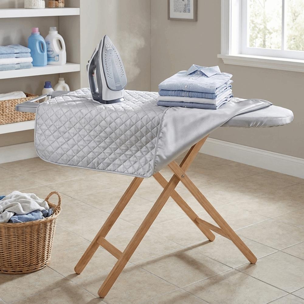Heat Resistant Ironing Mat Double Side Ironing Blanket Washer Dryer Laundry Pad Travel