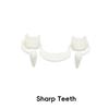 Retractable Vampire Teeth Vampire Fangs Reusable Anti-Fall for Halloween Dress Up