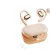 Bluetooth Clip-On Earbuds with Voice Control, Long Battery Life, and Alloy Shell for Comfortable Wear