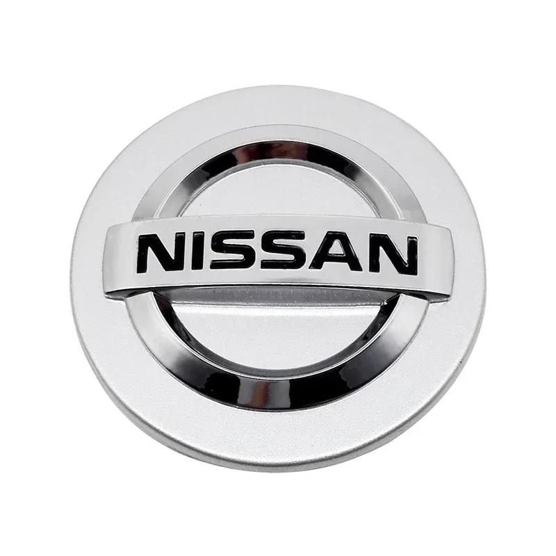 For Nissan ArR454/60mm Car Wheel Rims Center Hub Cap Cover for Nissan Qashqai J10 Kicks TIIDA JUKE Micra Pathfinder X-Trail GTR Sentra Leaf