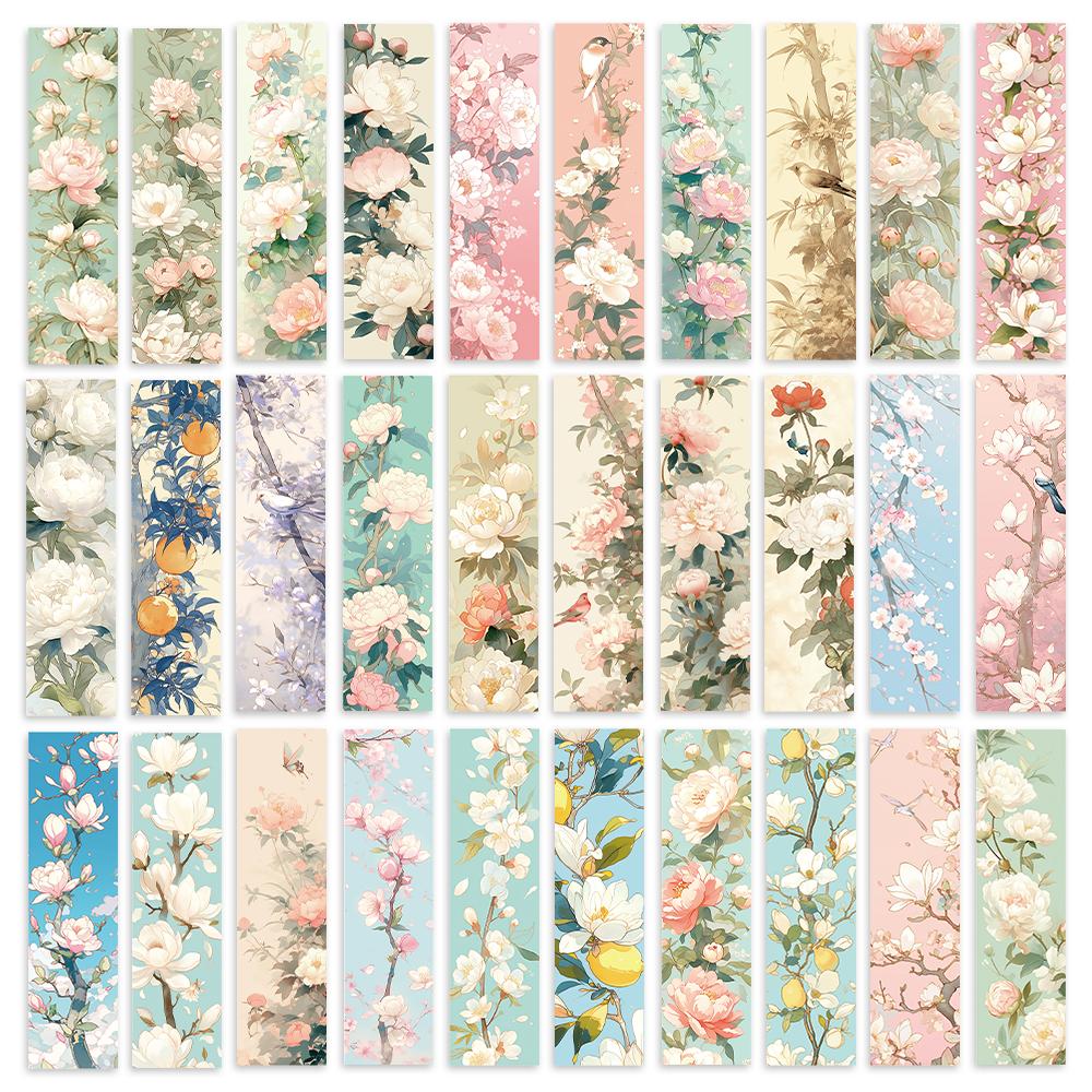 

32 шт., Элегантные цветочные закладки, Подходят для учителей, читателей и энтузиастов, Подарки, Закладки, Вечеринки, Дни рождения