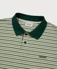 COVERNAT Multi-Stripe Collar Long Sleeve Green