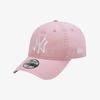 New Era Mlb New York Yankees Pigment Washed Unstructured Ballcap Pink 15151442